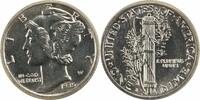 US Dime 1935-S Mercury Silver Dime MS63 Uncertified None -