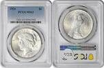 US Dollar 1924 Peace Silver Dollar MS63 PCGS None -