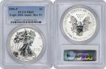 US Dollar 2006-P $1 American Silver Eagle 20th Anniversary Reverse PR69 PCGS None -
