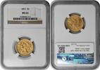 US Five Dollar 1893 $5 Gold Liberty Head MS63 NGC None -