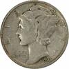US Dime 1931-D Mercury Silver Dime EF Uncertified None -