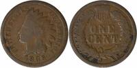 US Cent 1886 Indian Cent Variety 2 G Uncertified None -