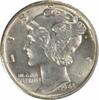 US Dime 1943-S/S Mercury Silver Dime RPM FS-501 MS63 Uncertified None -