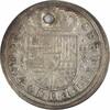 US 1717 MJ Spain 2 Reales KM296 VF Hole Uncertified -
