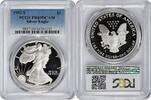 US Dollar 1992-S $1 American Silver Eagle PR69DCAM PCGS None -