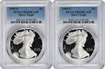 US Dollar 1995-P $1 American Silver Eagle PR69DCAM PCGS None -