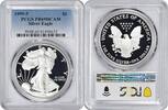 US Dollar 1999-P $1 American Silver Eagle PR69DCAM PCGS None -