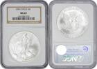 US Dollar 2006 $1 American Silver Eagle MS69 NGC None -