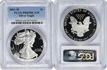 US Dollar 2001-W $1 American Silver Eagle PR69DCAM PCGS None -