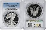 US Dollar 2002-W $1 American Silver Eagle PR69DCAM PCGS None -
