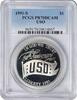 US Dollar 1991-S USO Commemorative Silver Dollar PR70DCAM PCGS None -