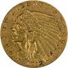 US Two and a Half Dollar 1912 $2.50 Gold Indian AU58 Uncertified #707 None -