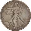 US Half Dollar 1934-S Walking Liberty Silver Half Dollar VF Uncertified None -