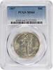 US Half Dollar 1917 Walking Liberty Silver Half Dollar MS64 PCGS None -