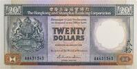 US 1986 Hong Kong $20 #192A CU Uncertified -