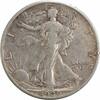 US Half Dollar 1929-S Walking Liberty Silver Half Dollar No AW Choice VF Uncertified None -