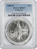 US Dollar 1989-D Congress Commemorative Silver Dollar MS69 PCGS None -