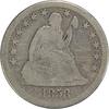 US Quarter 1858-O Liberty Seated Silver Quarter F Uncertified #1014 None -