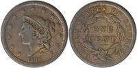 US Cent 1838 Large Cent VF Uncertified None -