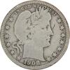 US Quarter 1908-S Barber Silver Quarter Choice VG Uncertified #1158 None -