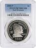 US Dollar 2000-P Leif Ericson Commemorative Silver Dollar PR70DCAM PCGS None -