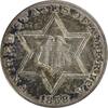 US Three Cent 1858 Three Cent Silver AU Uncertified #904 None -