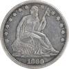 US Half Dollar 1869 Liberty Seated Half Dollar EF Uncertified #203 None -
