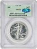 US Half Dollar 1941 Walking Liberty Silver Half Dollar PR65 PCGS OGH (CAC) CAC -
