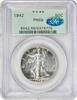 US Half Dollar 1942 Walking Liberty Silver Half Dollar PR65 PCGS OGH (CAC) CAC -
