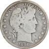 US Half Dollar 1896 Barber Silver Half Dollar VG Uncertified #224 None -
