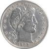 US Half Dollar 1902 Barber Silver Half Dollar AU Uncertified #156 None -