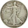 US Half Dollar 1938-D Walking Liberty Silver Half Dollar VF Uncertified #1010 None -