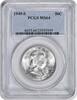US Half Dollar 1949-S Franklin Silver Half Dollar MS64 PCGS None -