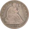 US Half Dollar 1878 Liberty Seated Half Silver Dollar VG Uncertified #800 None -