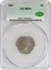 US Nickel 1897 Liberty Nickel MS64 CACG None -