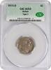 US Nickel 1913-D Buffalo Nickel Type 2 AU53 CACG None -