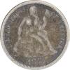 US Dime 1877 Liberty Seated Silver Dime VF Uncertified None -