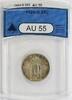 US Quarter 1924-D Standing Liberty Silver Quarter AU55 ANACS None -