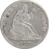 US Half Dollar 1877 Liberty Seated Silver Half Dollar VF Uncertified #144 None -