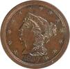 US Half Cent 1857 Half Cent MS60 Uncertified #402 None -