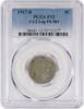 US Nickel 1917-D Buffalo Nickel 3 1/2 Leg FS-901 F12 PCGS None -