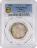 US 1907 German States - Baden 2 Mark Death J-36 MS66 PCGS -