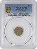 US 1822 Netherlands 5 Cents KM52 EF45 PCGS -