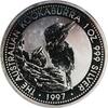 US 1997 Australia $1 Kookaburra .999 Silver BU Uncertified -