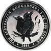 US 2001 Australia $1 Kookaburra .999 Silver BU Uncertified -