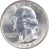 US Quarter 1954-D Washington Silver Quarter MS63 Uncertified None -