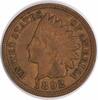 US Cent 1892 Indian Cent VF Uncertified None -