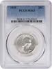 US Quarter 1939 Washington Silver Quarter MS63 PCGS None -