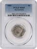 US Nickel 1883 Liberty Nickel No Cents MS65 PCGS None -