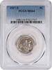 US Nickel 1937-S Buffalo Nickel MS64 PCGS None -